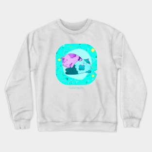 perfect pisces cats Crewneck Sweatshirt